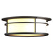Hubbardton Forge - Two Light Outdoor Flush Mount - Province - Coastal Oil Rubbed Bronze- Union Lighting Luminaires Decor