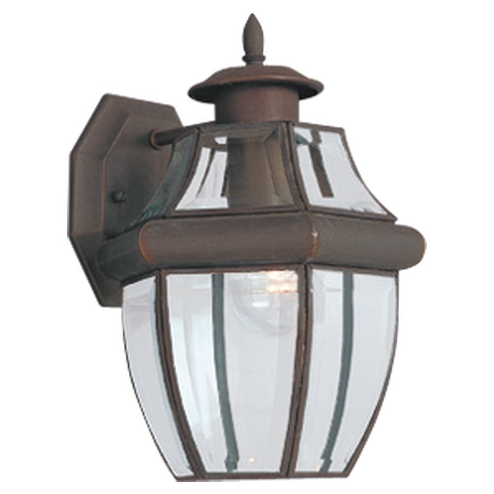 Generation Lighting Canada - One Light Outdoor Wall Lantern - Lancaster - Antique Bronze- Union Lighting Luminaires Decor