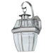 Generation Lighting Canada - One Light Outdoor Wall Lantern - Lancaster - Antique Brushed Nickel- Union Lighting Luminaires Decor