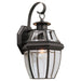 Generation Lighting Canada - One Light Outdoor Wall Lantern - Lancaster - Black- Union Lighting Luminaires Decor