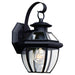 Generation Lighting Canada - One Light Outdoor Wall Lantern - Lancaster - Black- Union Lighting Luminaires Decor