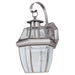 Generation Lighting Canada - One Light Outdoor Wall Lantern - Lancaster - Antique Brushed Nickel- Union Lighting Luminaires Decor