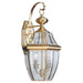 Generation Lighting Canada - Two Light Outdoor Wall Lantern - Lancaster - Polished Brass- Union Lighting Luminaires Decor