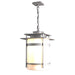 Hubbardton Forge - One Light Outdoor Fixture - Banded - Coastal Burnished Steel- Union Lighting Luminaires Decor