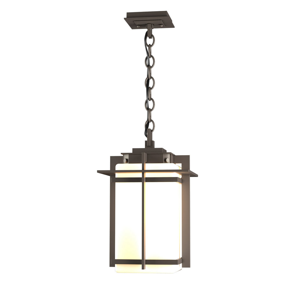 Hubbardton Forge - One Light Outdoor Ceiling Fixture - Tourou - Coastal Dark Smoke- Union Lighting Luminaires Decor