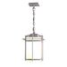 Hubbardton Forge - One Light Outdoor Ceiling Fixture - Tourou - Coastal Burnished Steel- Union Lighting Luminaires Decor
