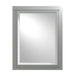 Hubbardton Forge - Mirror - Metra - Vintage Platinum- Union Lighting Luminaires Decor