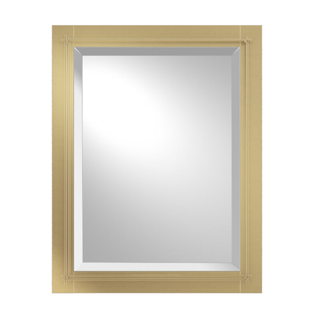 Hubbardton Forge - Mirror - Metra - Modern Brass- Union Lighting Luminaires Decor