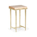 Hubbardton Forge - Side Table - Wick - Modern Brass- Union Lighting Luminaires Decor