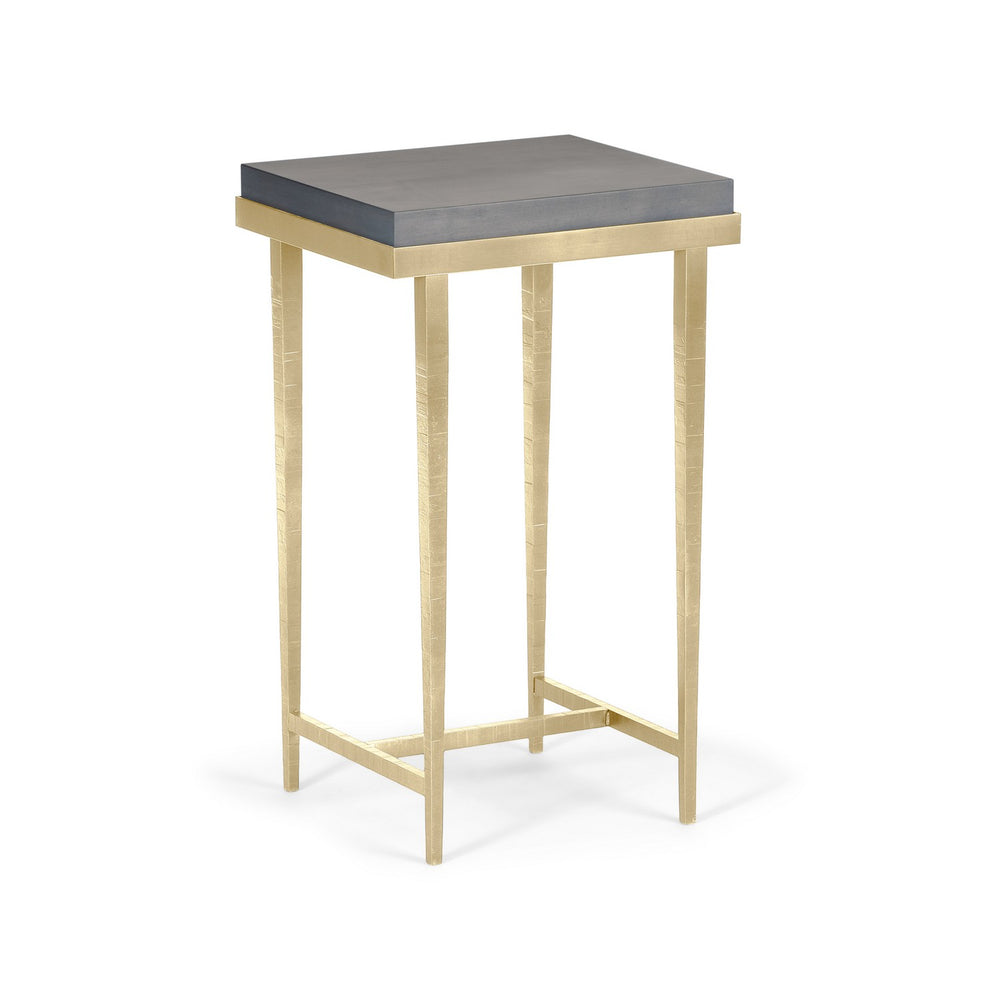 Hubbardton Forge - Side Table - Wick - Modern Brass- Union Lighting Luminaires Decor