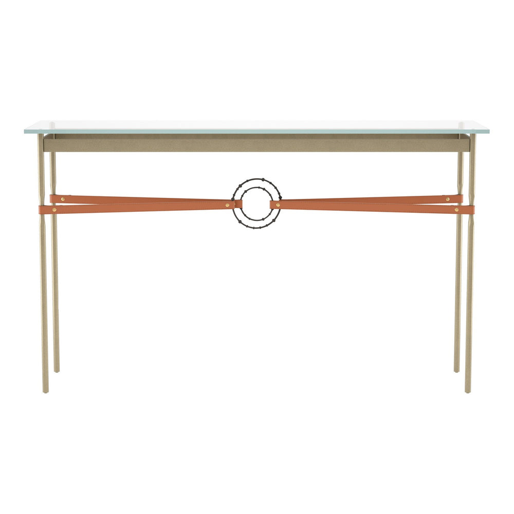 Hubbardton Forge - Console Table - Equus - Soft Gold- Union Lighting Luminaires Decor