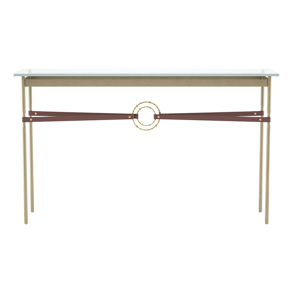 Hubbardton Forge - Console Table - Equus - Soft Gold- Union Lighting Luminaires Decor