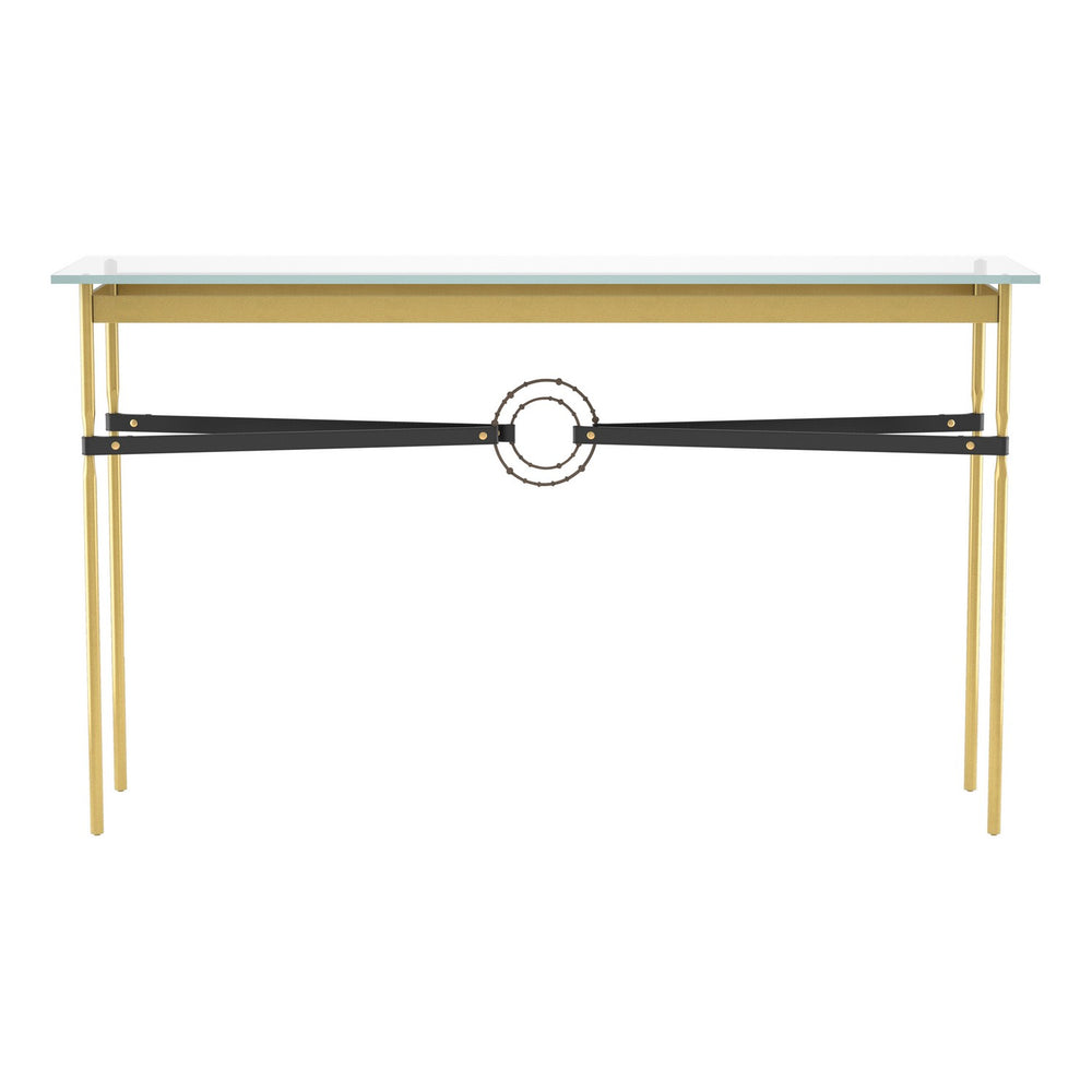 Hubbardton Forge - Console Table - Equus - Modern Brass- Union Lighting Luminaires Decor