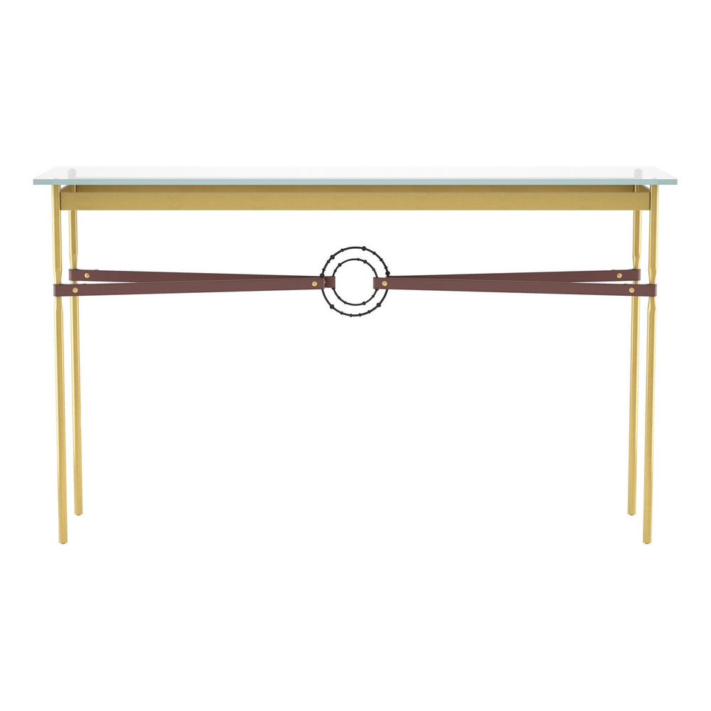 Hubbardton Forge - Console Table - Equus - Modern Brass- Union Lighting Luminaires Decor