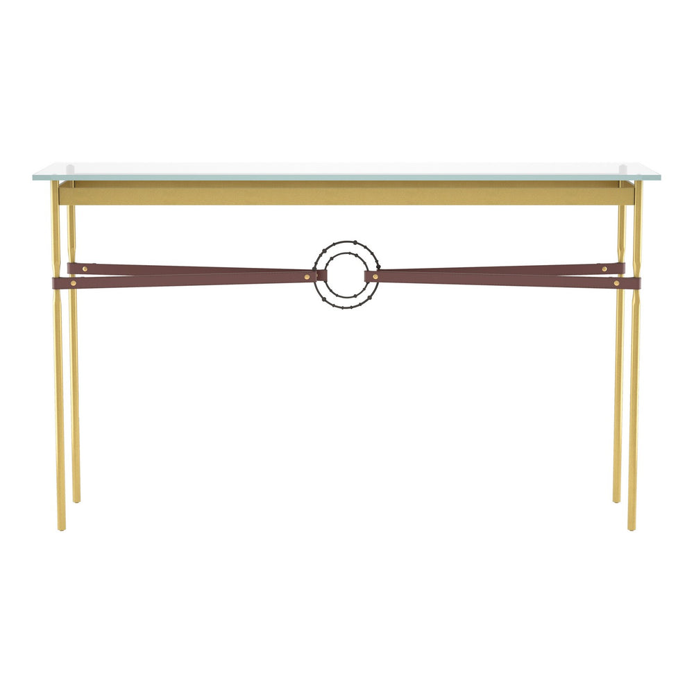 Hubbardton Forge - Console Table - Equus - Modern Brass- Union Lighting Luminaires Decor