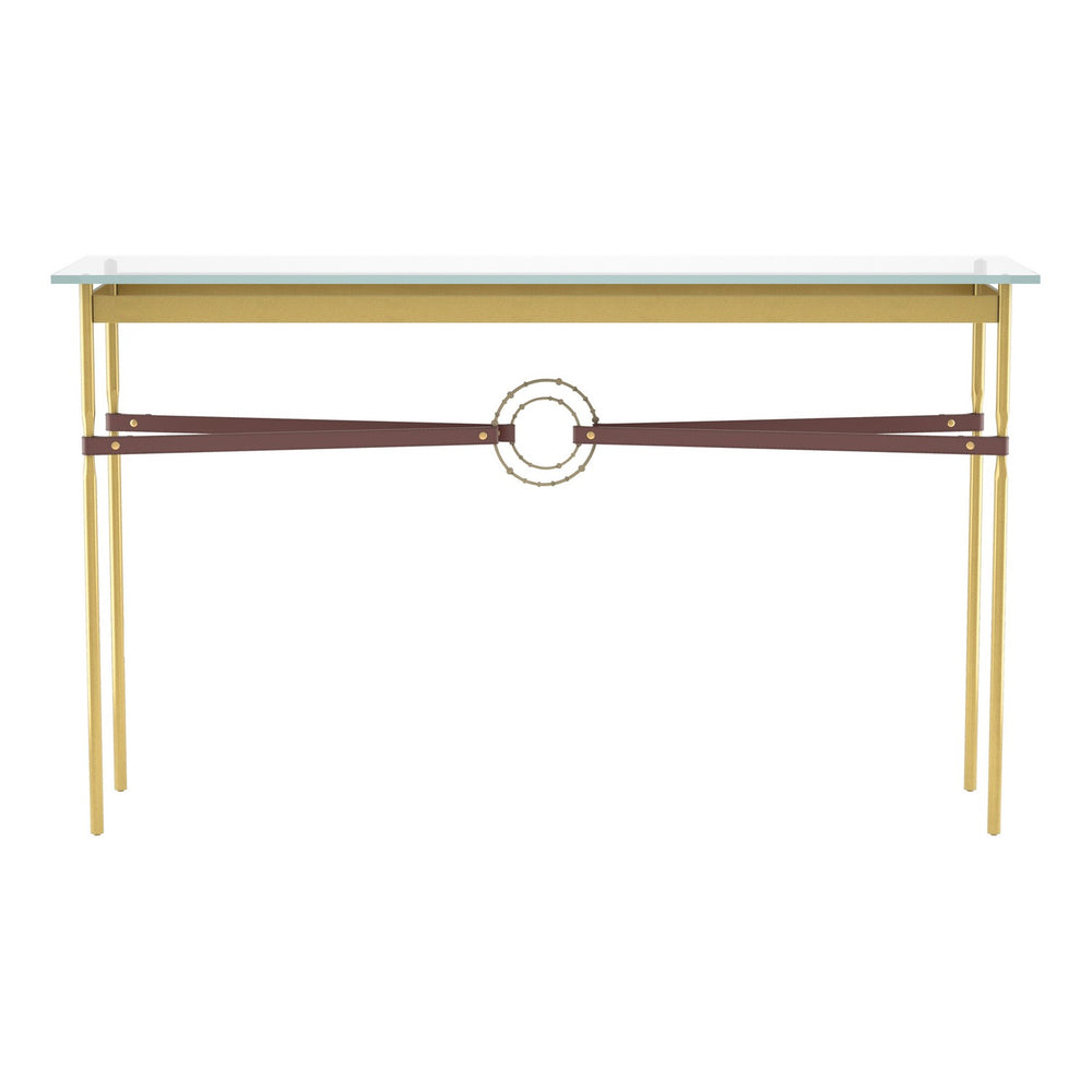 Hubbardton Forge - Console Table - Equus - Modern Brass- Union Lighting Luminaires Decor