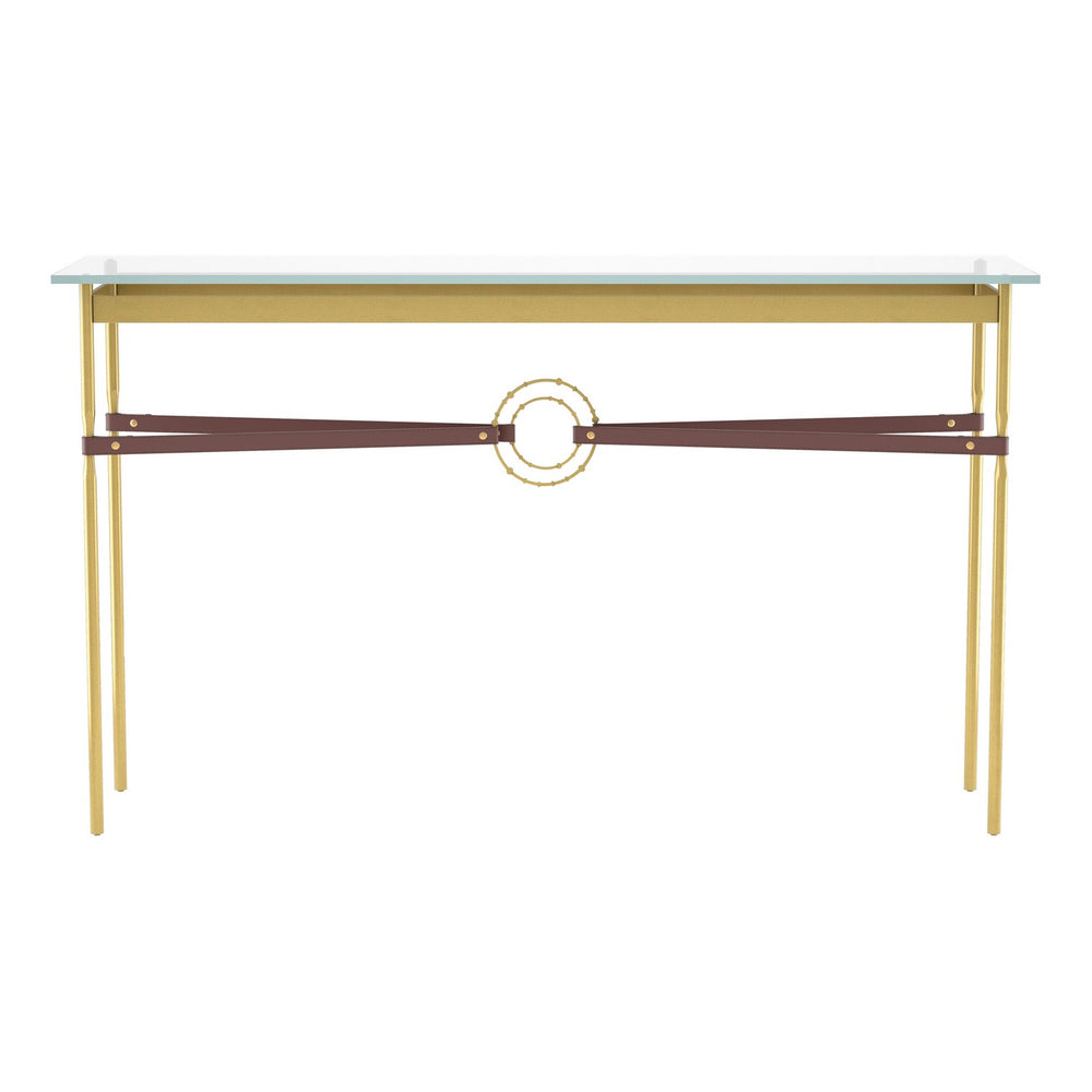 Hubbardton Forge - Console Table - Equus - Modern Brass- Union Lighting Luminaires Decor