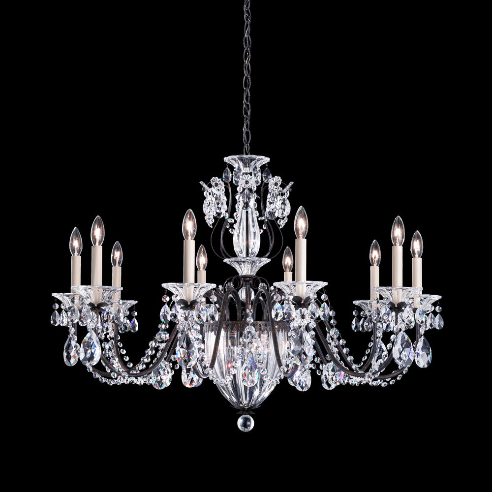 Schonbek - 13 Light Chandelier - Bagatelle - Silver- Union Lighting Luminaires Decor