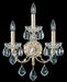 Schonbek - Three Light Wall Sconce - Century - French Gold- Union Lighting Luminaires Decor