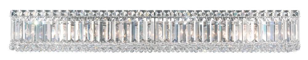 Schonbek - Nine Light Bath Vanity - Quantum - Polished Stainless Steel- Union Lighting Luminaires Decor