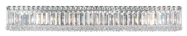 Schonbek - Nine Light Bath Vanity - Quantum - Polished Stainless Steel- Union Lighting Luminaires Decor
