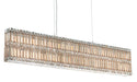 Schonbek - 17 Light Pendant - Quantum - Polished Stainless Steel- Union Lighting Luminaires Decor
