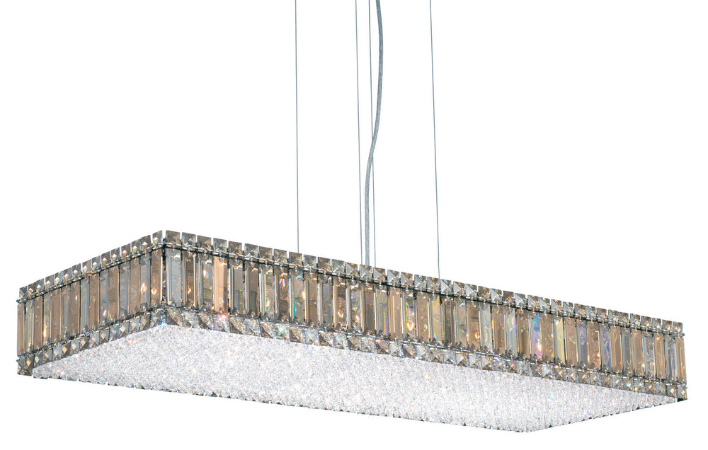 Schonbek - 23 Light Pendant - Quantum - Polished Stainless Steel- Union Lighting Luminaires Decor