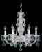 Schonbek - Six Light Chandelier - Sterling - Polished Silver- Union Lighting Luminaires Decor