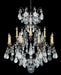 Schonbek - 13 Light Chandelier - Renaissance Rock Crystal - Antique Pewter- Union Lighting Luminaires Decor