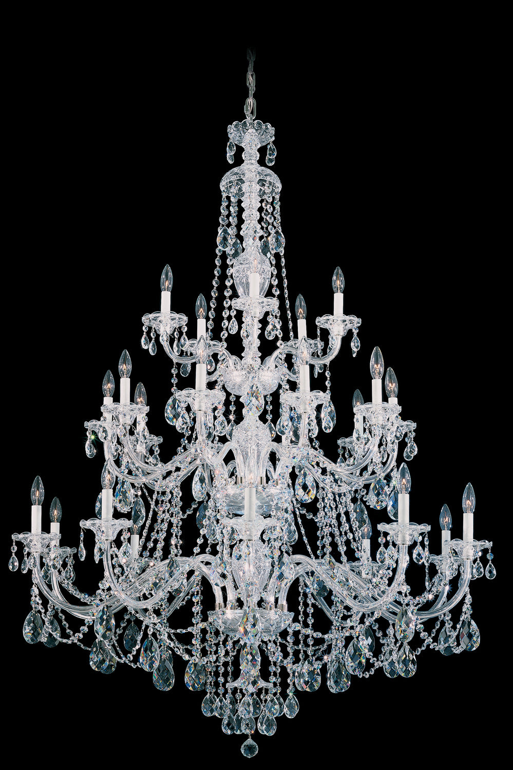 Schonbek - 25 Light Chandelier - Sterling - Aurelia- Union Lighting Luminaires Decor