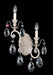 Schonbek - Two Light Wall Sconce - Renaissance - Antique Silver- Union Lighting Luminaires Decor