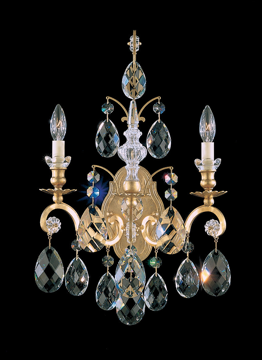 Schonbek - Two Light Wall Sconce - Renaissance - Heirloom Gold- Union Lighting Luminaires Decor