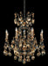 Schonbek - Nine Light Chandelier - Renaissance - Black- Union Lighting Luminaires Decor