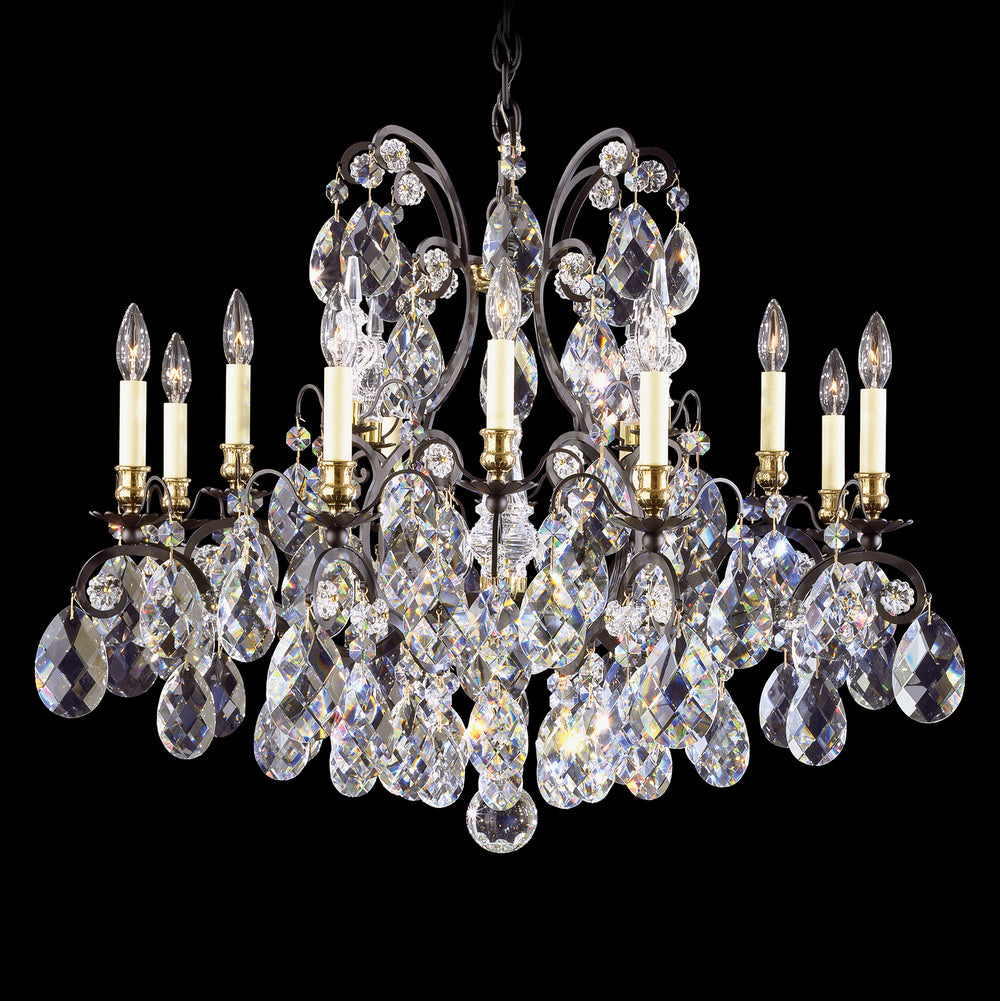 Schonbek - 13 Light Chandelier - Renaissance - Heirloom Bronze- Union Lighting Luminaires Decor