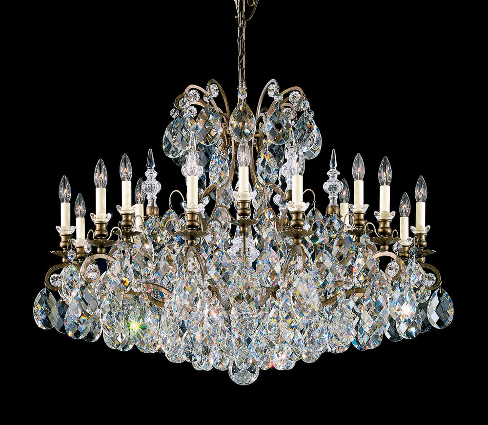 Schonbek - 19 Light Chandelier - Renaissance - French Gold- Union Lighting Luminaires Decor