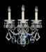 Schonbek - Three Light Wall Sconce - La Scala - Florentine Bronze- Union Lighting Luminaires Decor