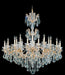 Schonbek - 24 Light Chandelier - La Scala - Florentine Bronze- Union Lighting Luminaires Decor