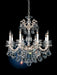 Schonbek - Eight Light Chandelier - La Scala - Florentine Bronze- Union Lighting Luminaires Decor