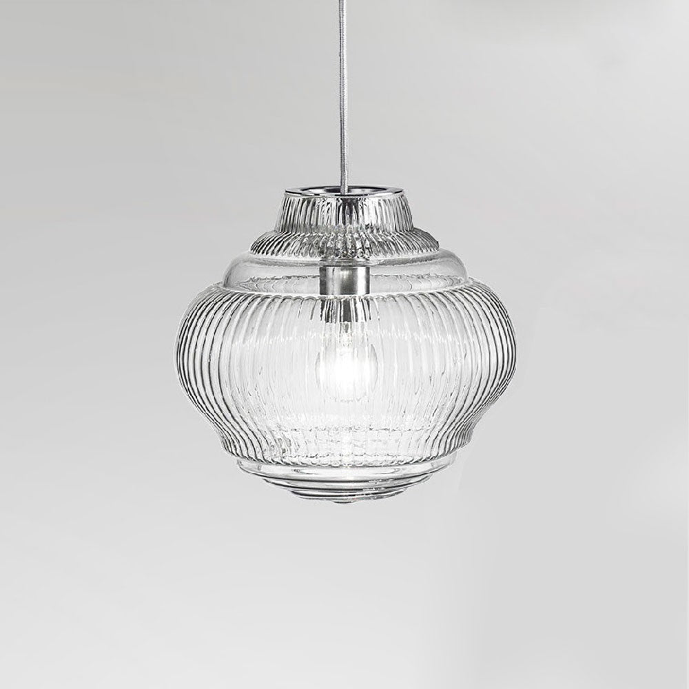 Zafferano - One Light Pendant - Bonnie & Clyde - Clear- Union Lighting Luminaires Decor