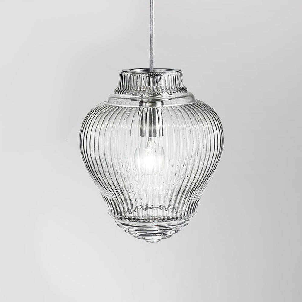 Zafferano - One Light Pendant - Bonnie & Clyde - Clear- Union Lighting Luminaires Decor