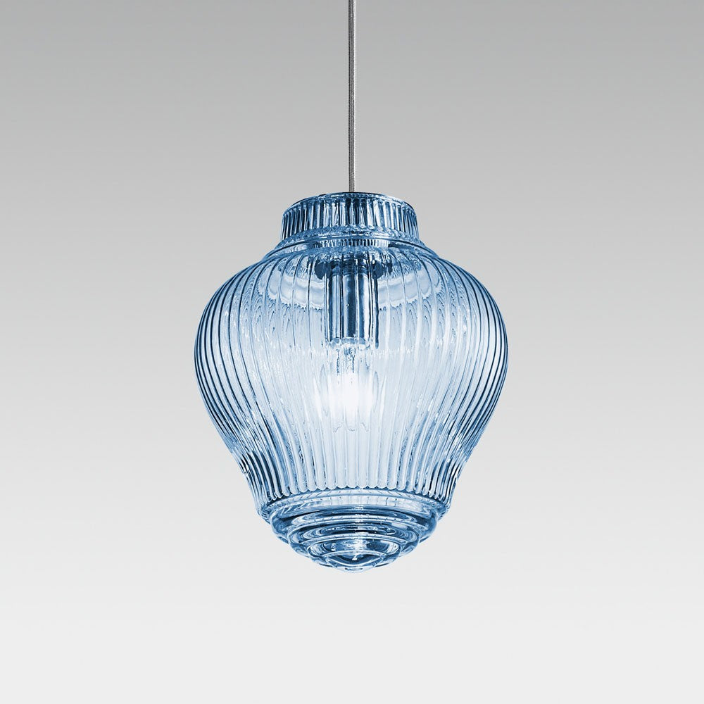 Zafferano - One Light Pendant - Bonnie & Clyde - Light Blue- Union Lighting Luminaires Decor