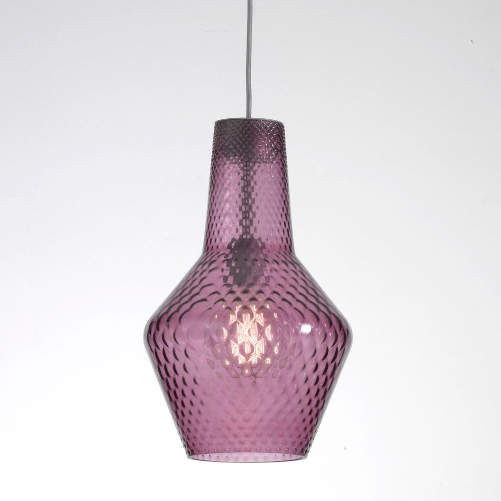 Zafferano - One Light Pendant - Romeo & Giulietta - Amethyst- Union Lighting Luminaires Decor