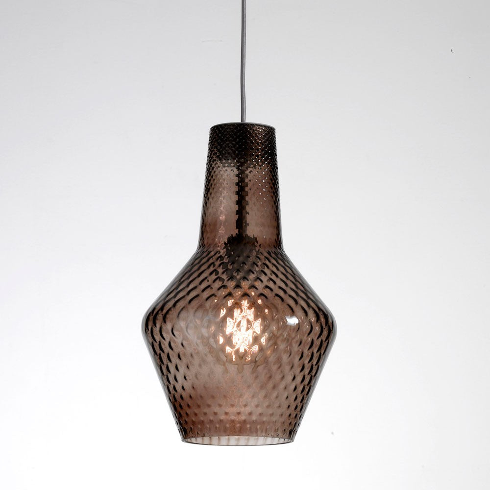Zafferano - One Light Pendant - Romeo & Giulietta - Grey- Union Lighting Luminaires Decor