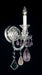 Schonbek - One Light Wall Sconce - Hamilton Rock Crystal - Polished Silver- Union Lighting Luminaires Decor