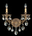 Schonbek - Two Light Wall Sconce - Milano - Antique Silver- Union Lighting Luminaires Decor