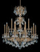 Schonbek - 15 Light Chandelier - Milano - French Gold- Union Lighting Luminaires Decor