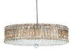 Schonbek - 15 Light Pendant - Plaza - Polished Stainless Steel- Union Lighting Luminaires Decor