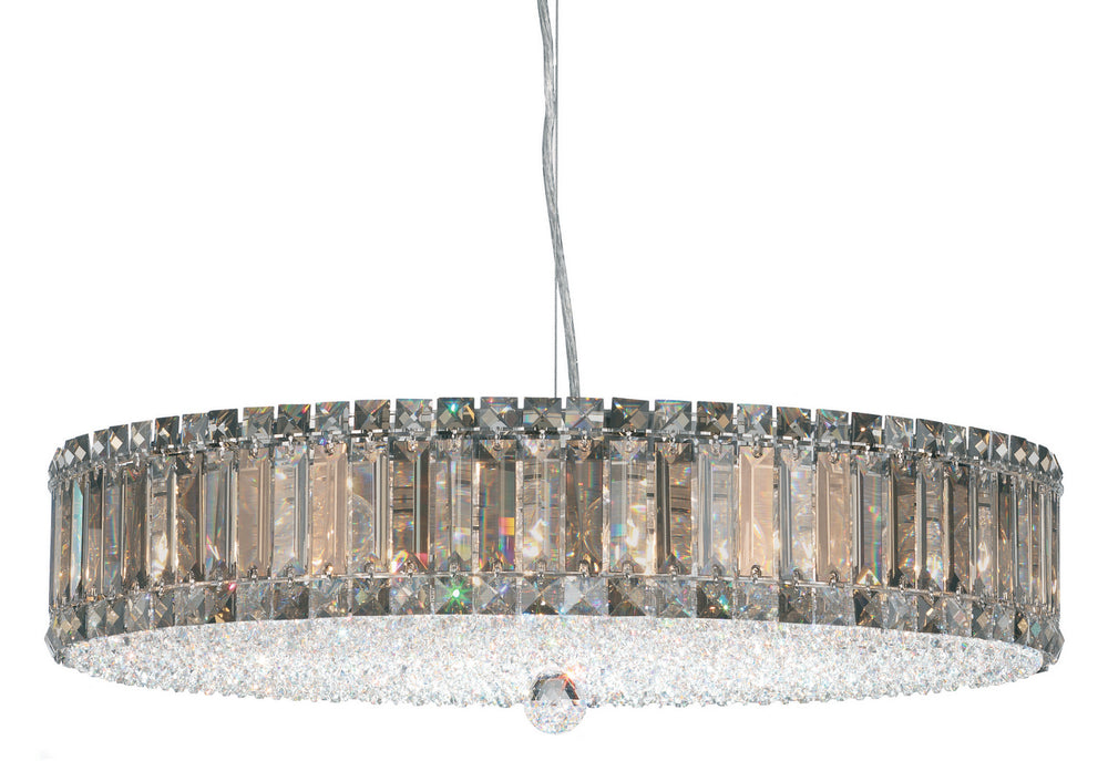 Schonbek - 21 Light Pendant - Plaza - Polished Stainless Steel- Union Lighting Luminaires Decor
