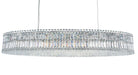 Schonbek - 24 Light Pendant - Plaza - Polished Stainless Steel- Union Lighting Luminaires Decor