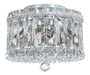 Schonbek - Four Light Flush Mount - Plaza - Polished Stainless Steel- Union Lighting Luminaires Decor